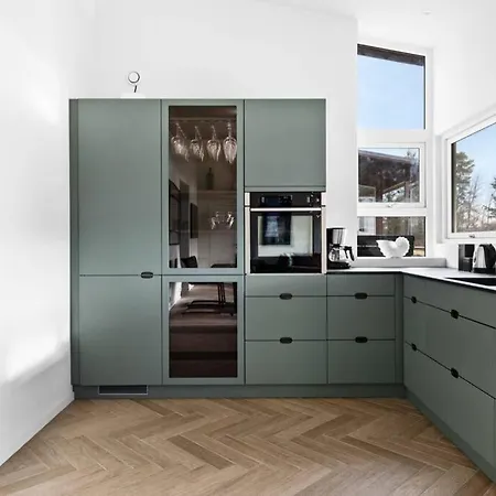 Modern With A Panoramic View Of The Oslo Fjord Ferienhaus Nordre Frogn