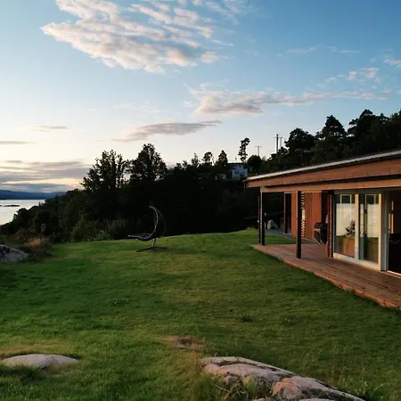 Feriehus Modern With A Panoramic View Of The Oslo Fjord Nordre Frogn