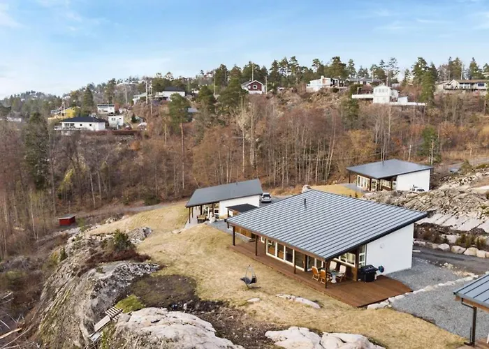 Hébergement de vacances Modern With A Panoramic View Of The Oslo Fjord