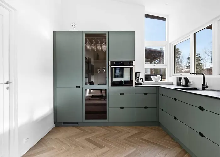 Modern With A Panoramic View Of The Oslo Fjord Hébergement de vacances Nordre Frogn