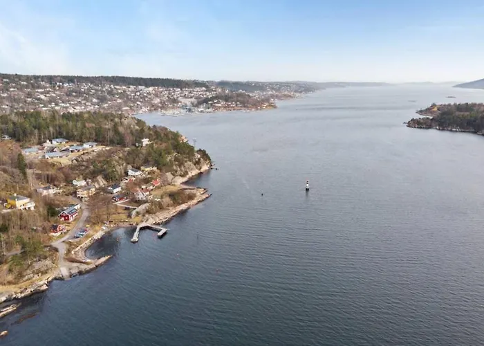 Modern With A Panoramic View Of The Oslo Fjord Hébergement de vacances *