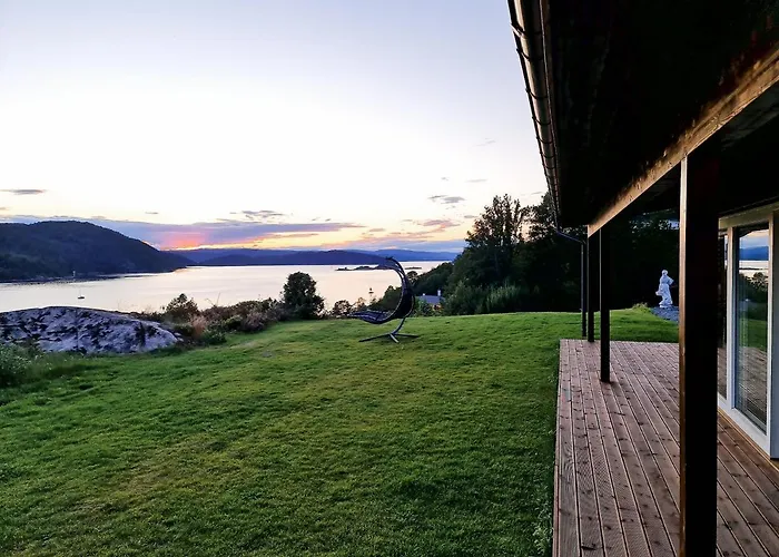 Modern With A Panoramic View Of The Oslo Fjord Hébergement de vacances