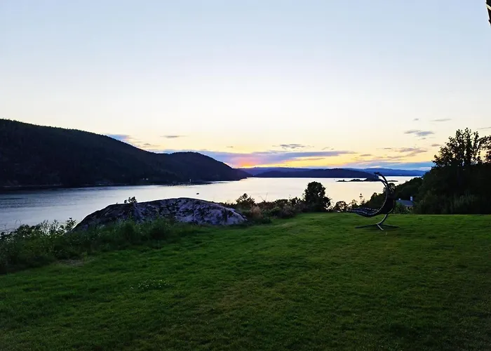 Modern With A Panoramic View Of The Oslo Fjord * Nordre Frogn