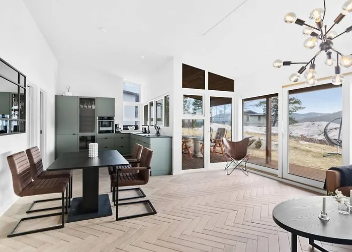 Modern With A Panoramic View Of The Oslo Fjord Dom wakacyjny